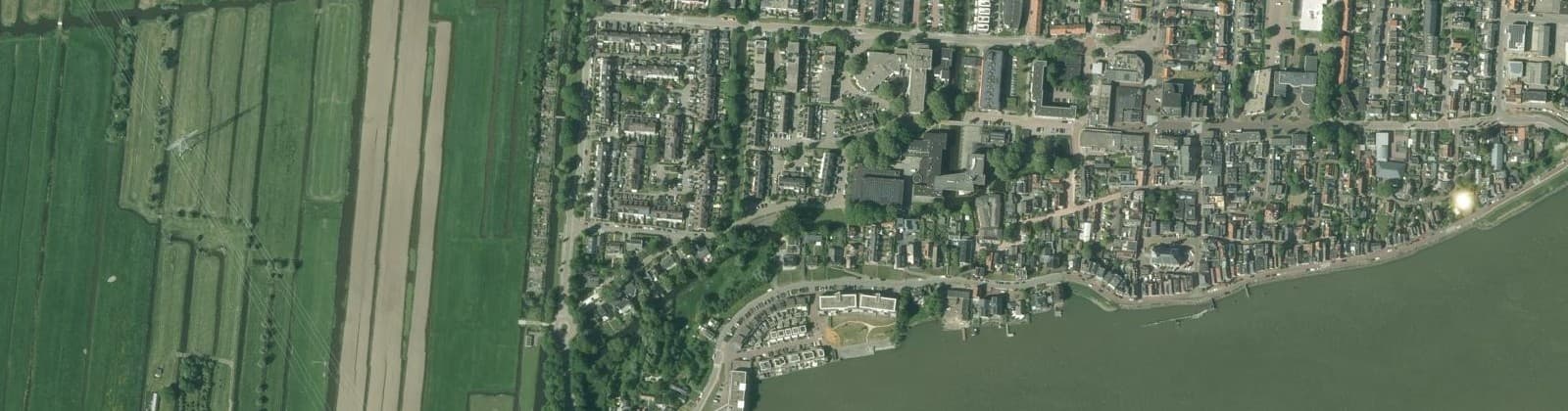 Luchtfoto van Molenwerf en omstreken
