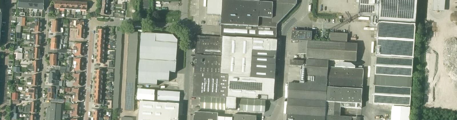 Luchtfoto van Industrieterrein
