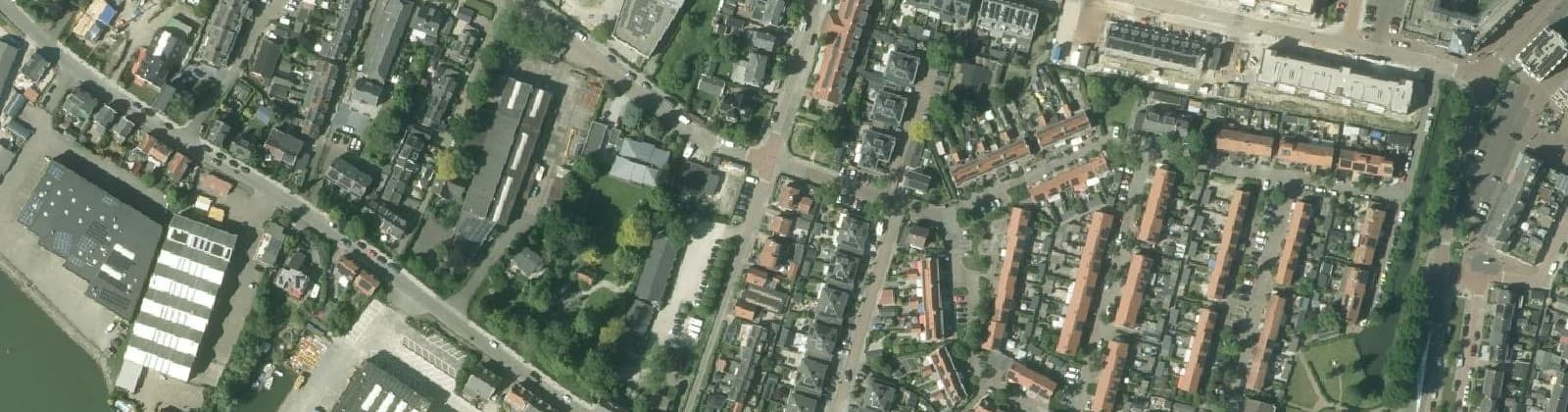 Luchtfoto van Beroepenbuurt