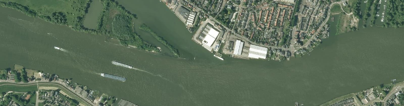 Luchtfoto van Industrieterrein Krimpen