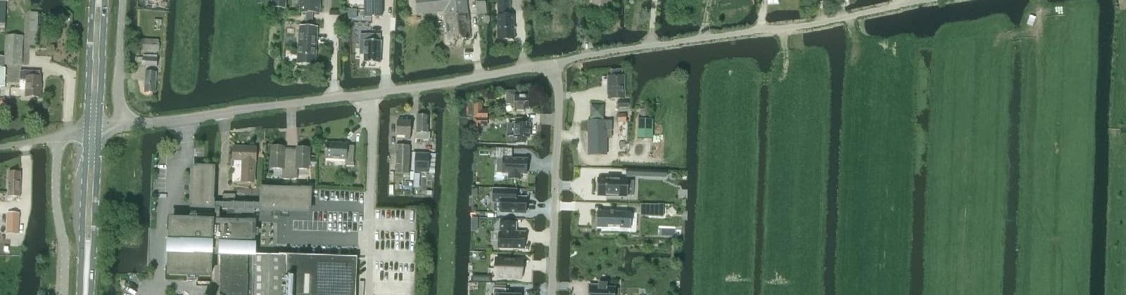 Luchtfoto van Kadijk en Kadijkselaan