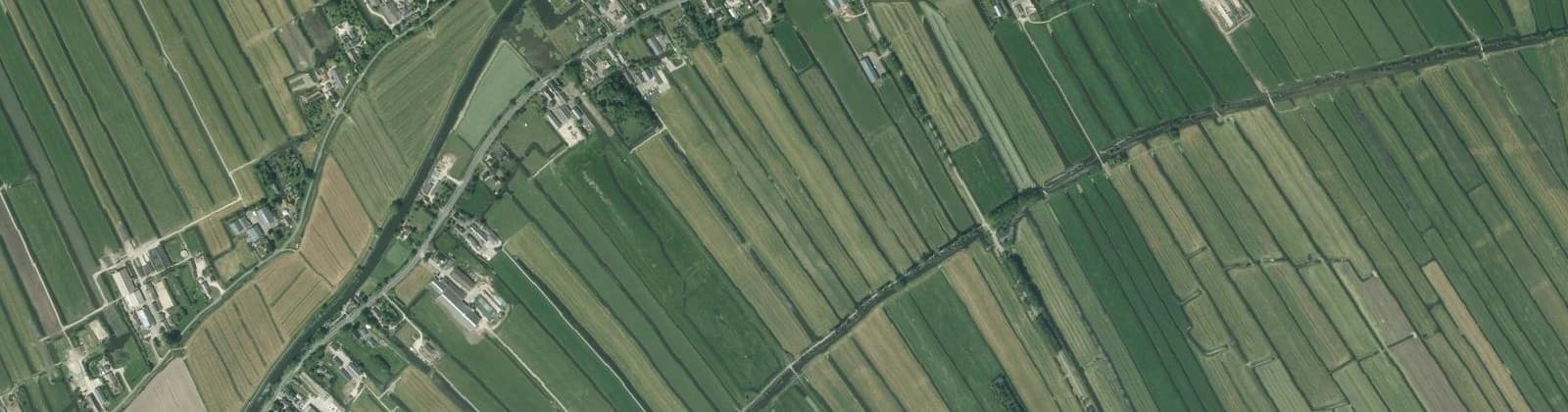 Luchtfoto van Boven-Haastrecht