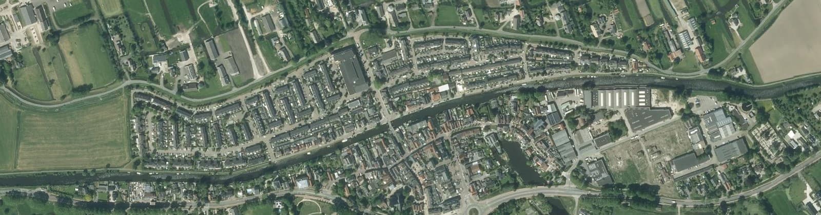 Luchtfoto van Stein