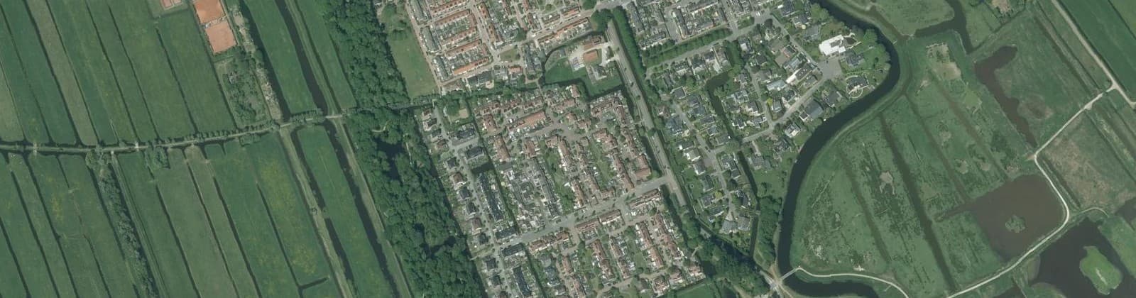 Luchtfoto van Bergvliet