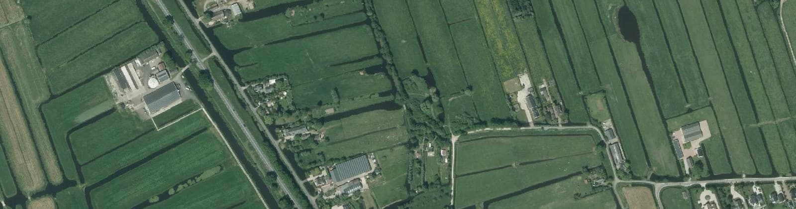 Luchtfoto van Goudseweg