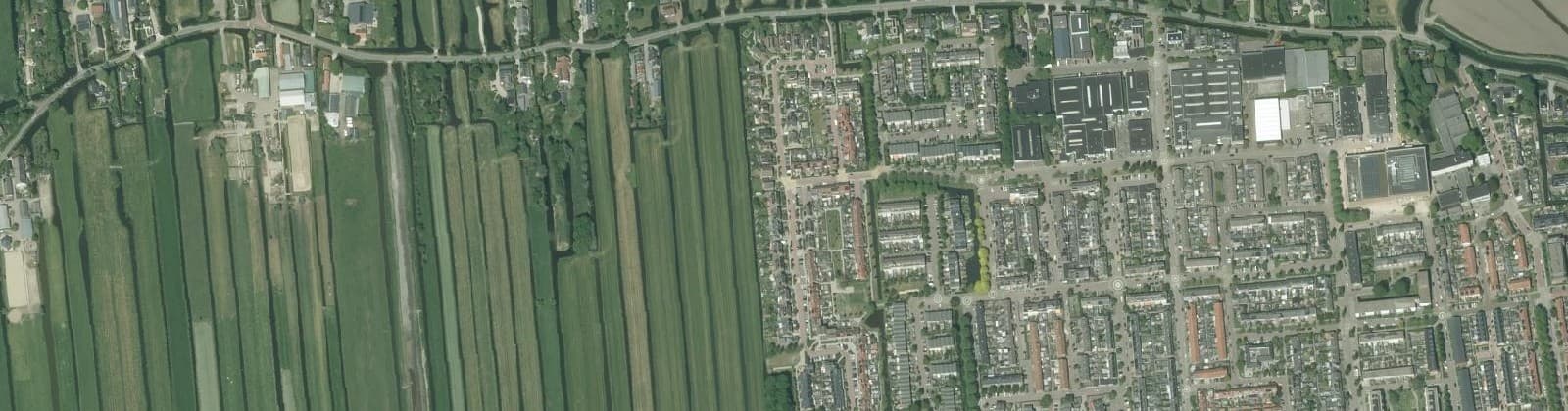 Luchtfoto van Vlist, Bovenberg en Lekdijk