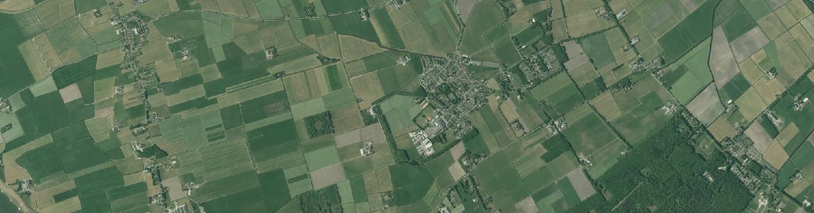 Luchtfoto van Bakhuizen