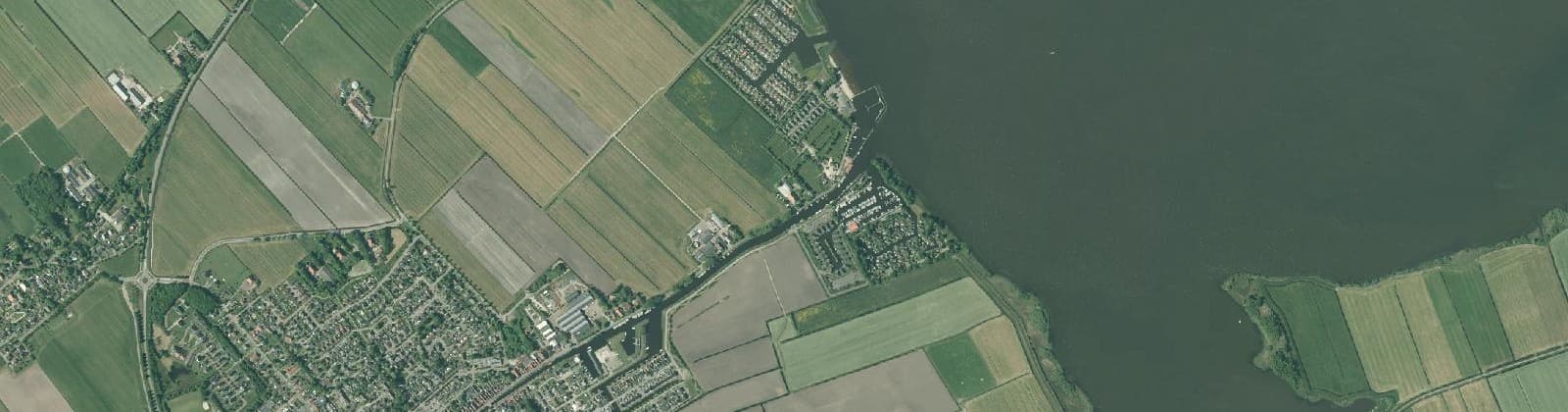 Luchtfoto van Balk