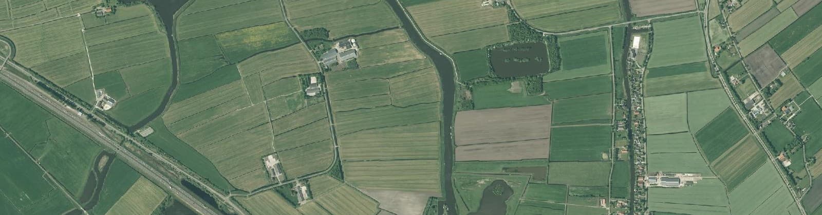 Luchtfoto van Broek