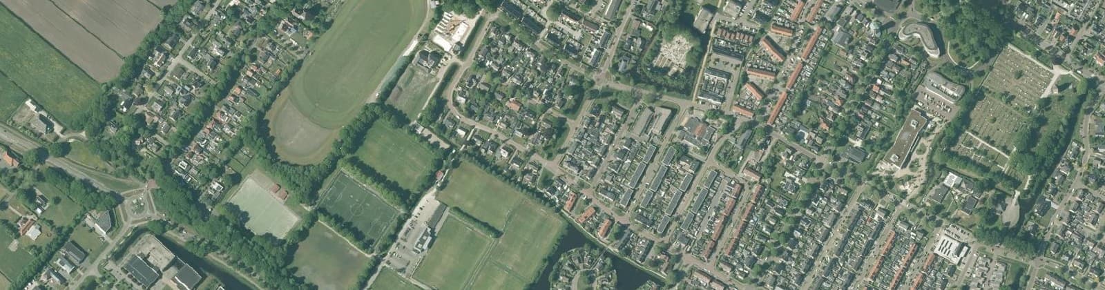 Luchtfoto van Joure, Blaauwhof