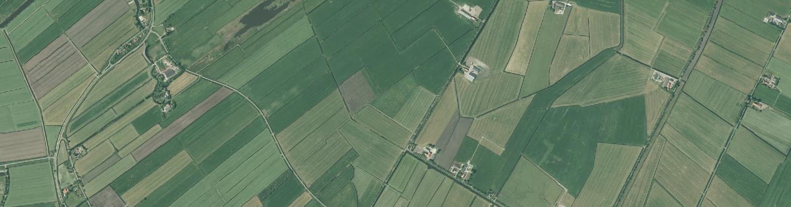 Luchtfoto van Joure, Buitengebied
