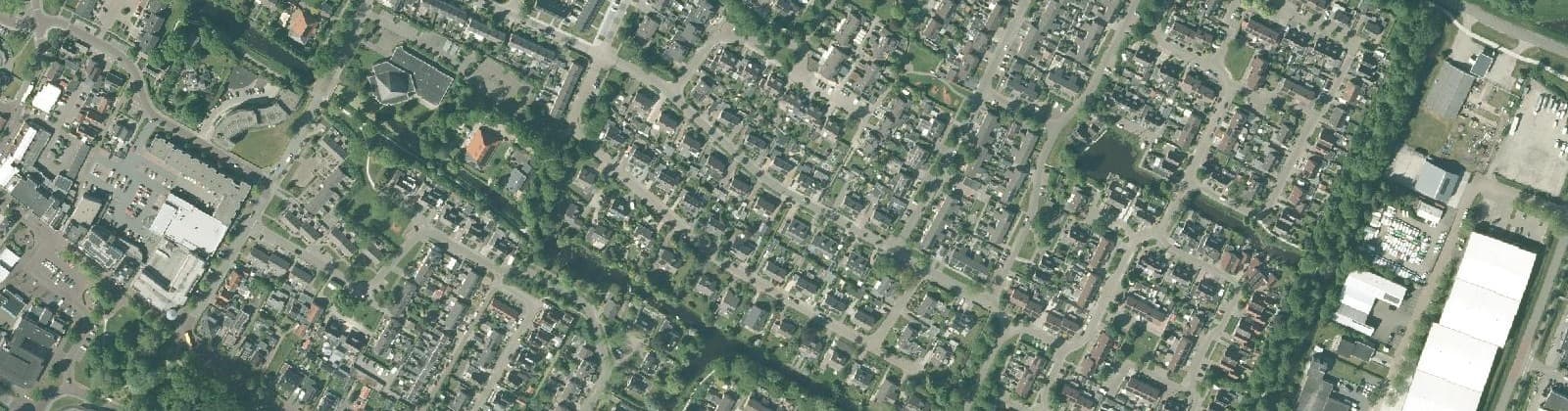 Luchtfoto van Joure, Westermeer