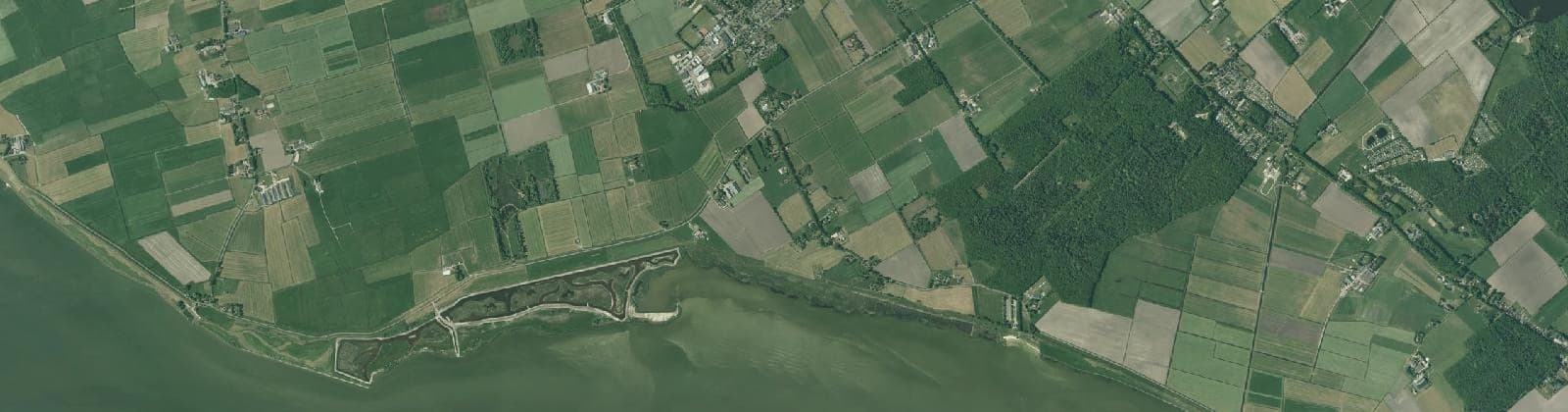 Luchtfoto van Mirns