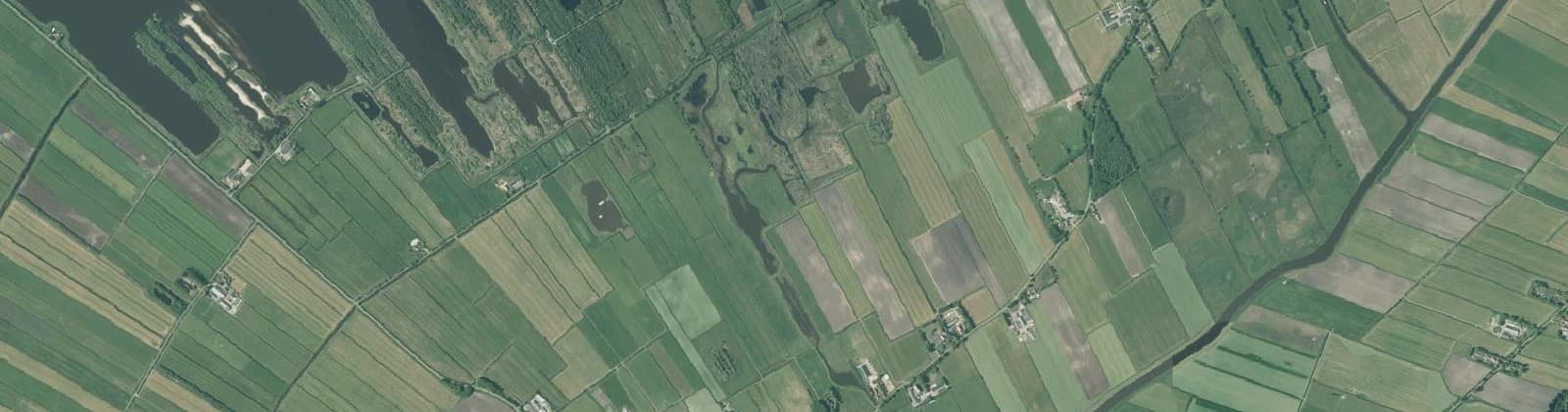 Luchtfoto van Rotstergaast