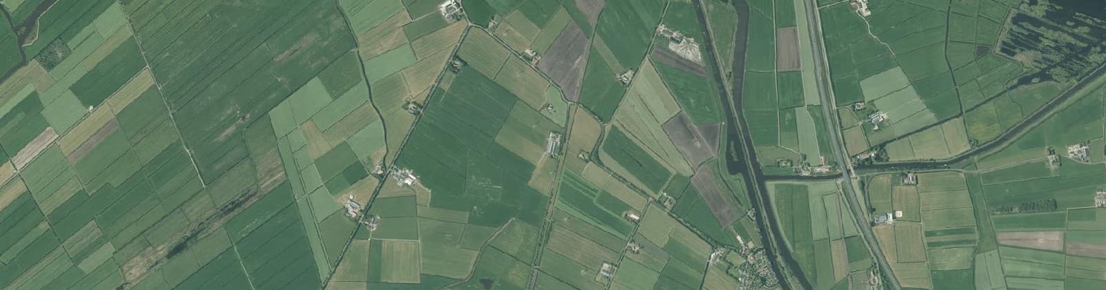 Luchtfoto van Vegelinsoord