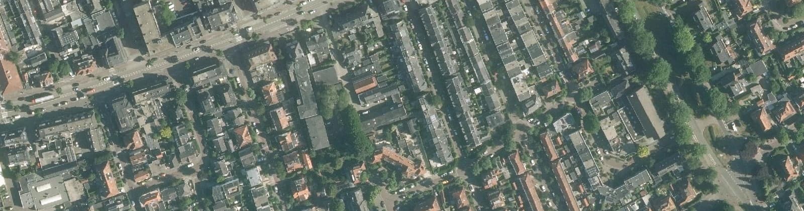 Luchtfoto van Batterijlaan