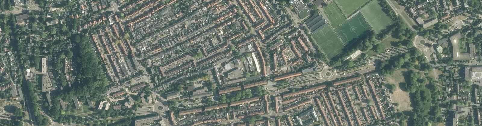 Luchtfoto van Nijverheidswerf