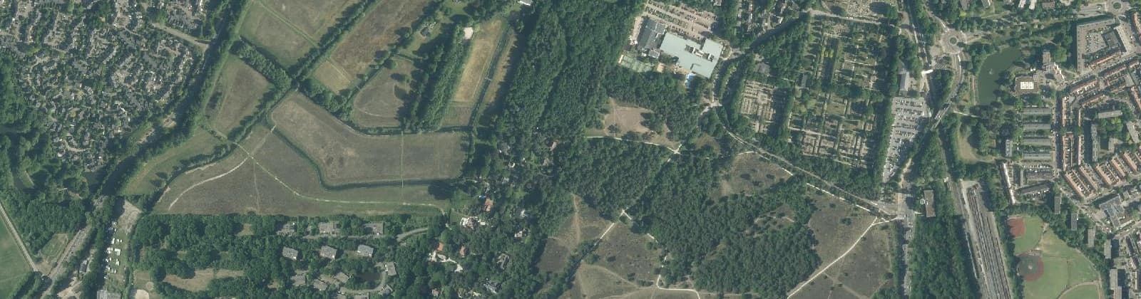 Luchtfoto van Fransekamp