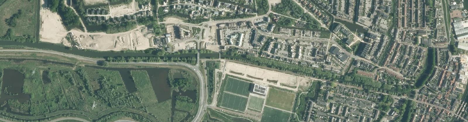Luchtfoto van Krijgsman