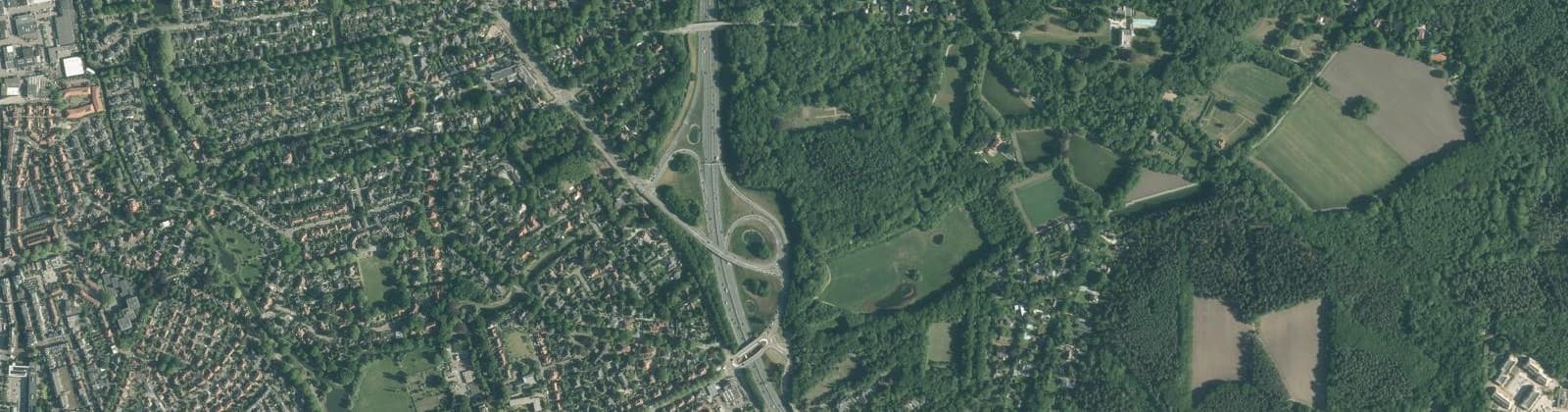 Luchtfoto van Bos van Bredius-Zuid