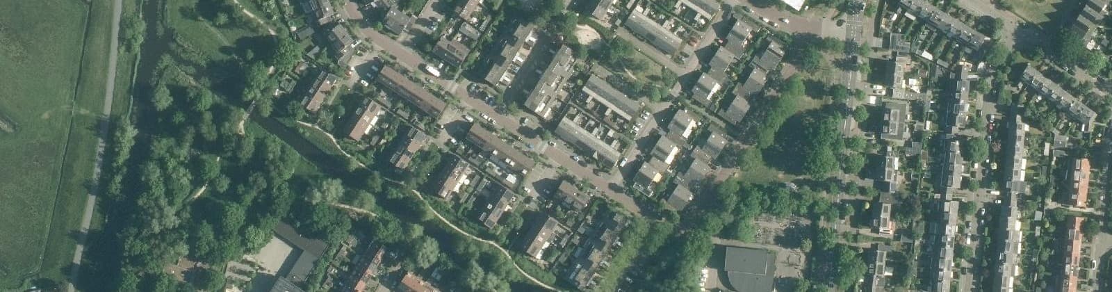 Luchtfoto van De Fortlanden
