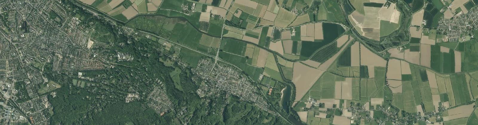 Luchtfoto van Buitengebied Beek