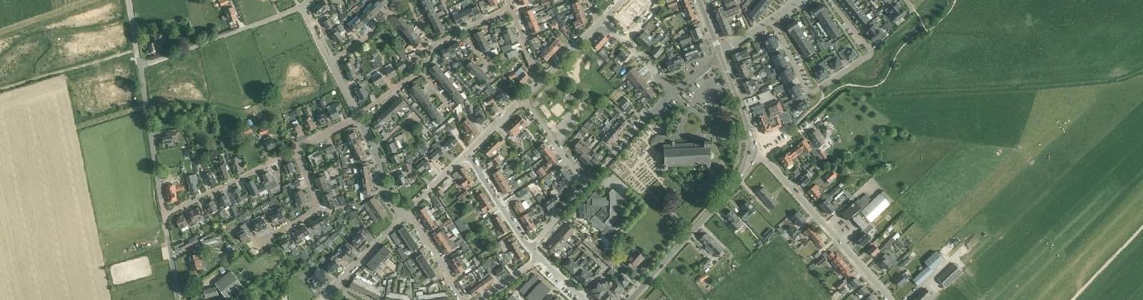 Luchtfoto van Breedeweg