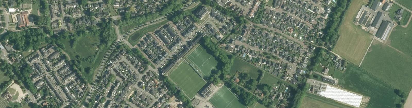 Luchtfoto van Groesbeek Nijerf