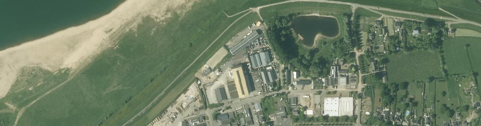Luchtfoto van Bedrijventerrein Molenveld