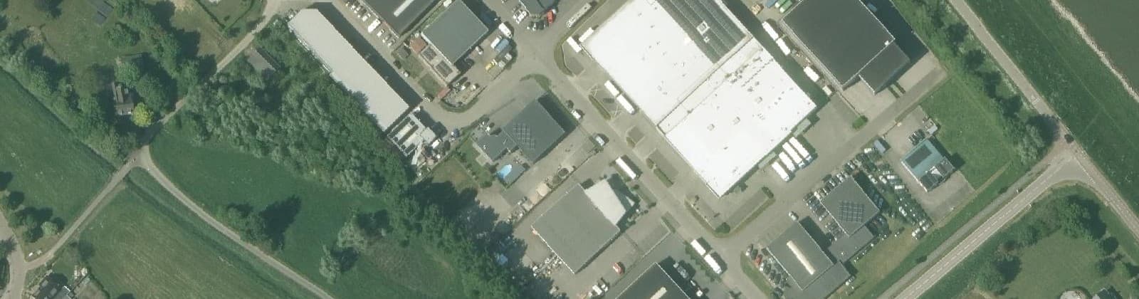 Luchtfoto van Bedrijventerrein De Bouwkamp