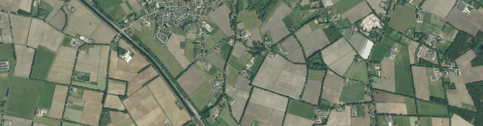 Luchtfoto van Buitengebied Keldonk