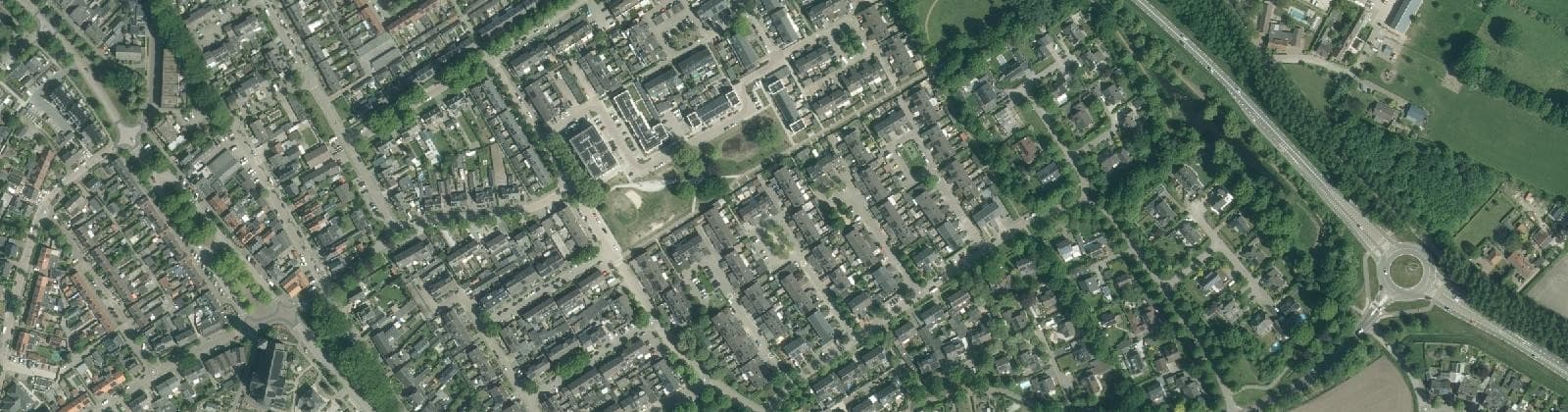 Luchtfoto van Boschweg Noordoost