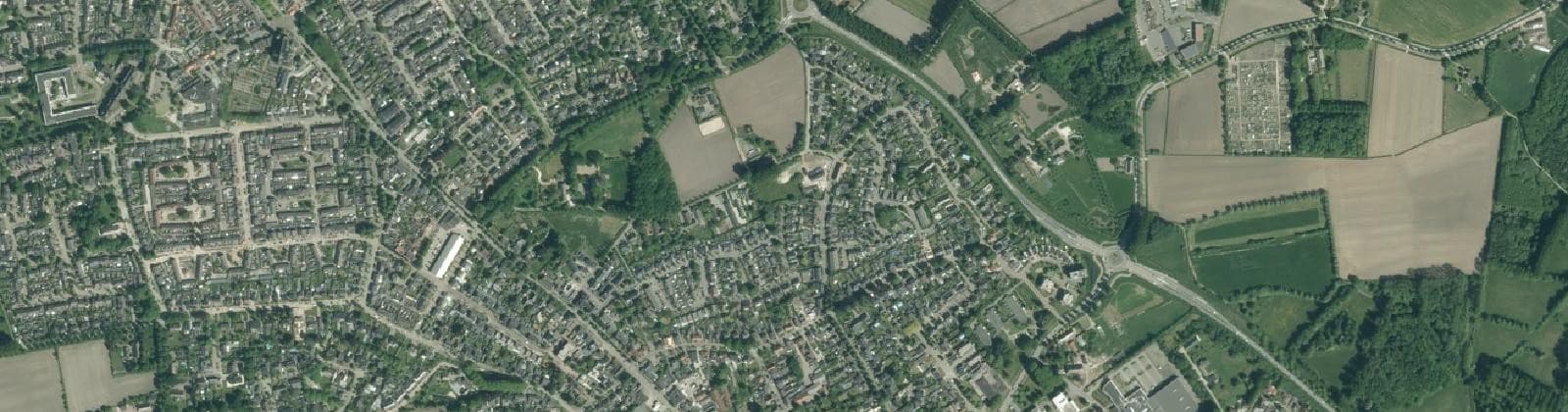 Luchtfoto van Hopstraat
