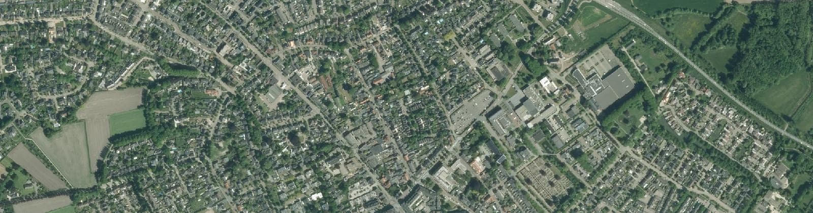 Luchtfoto van Schijndel Centrum 3