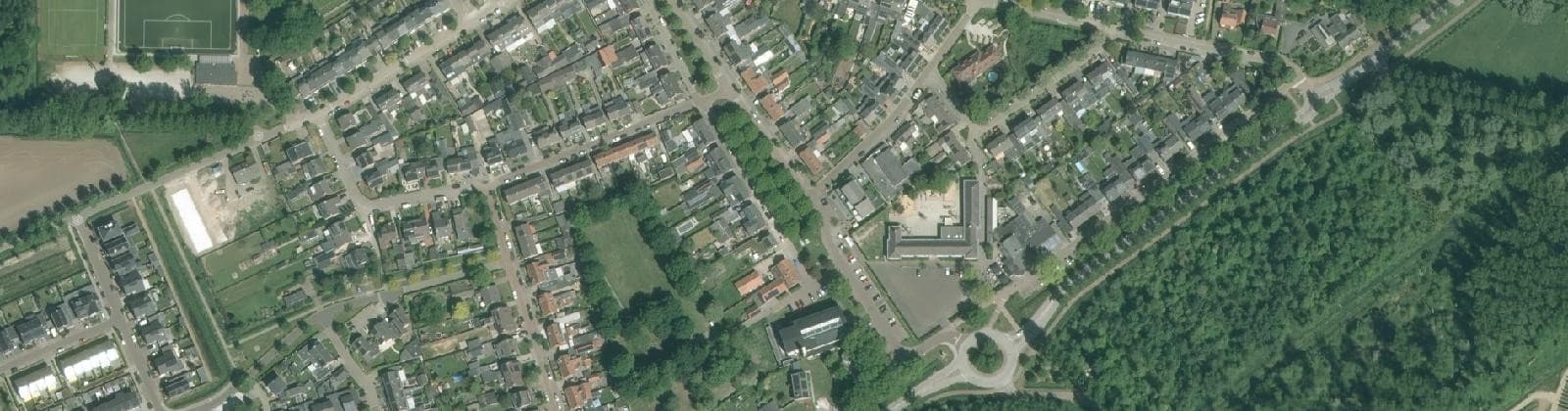 Luchtfoto van Boskant