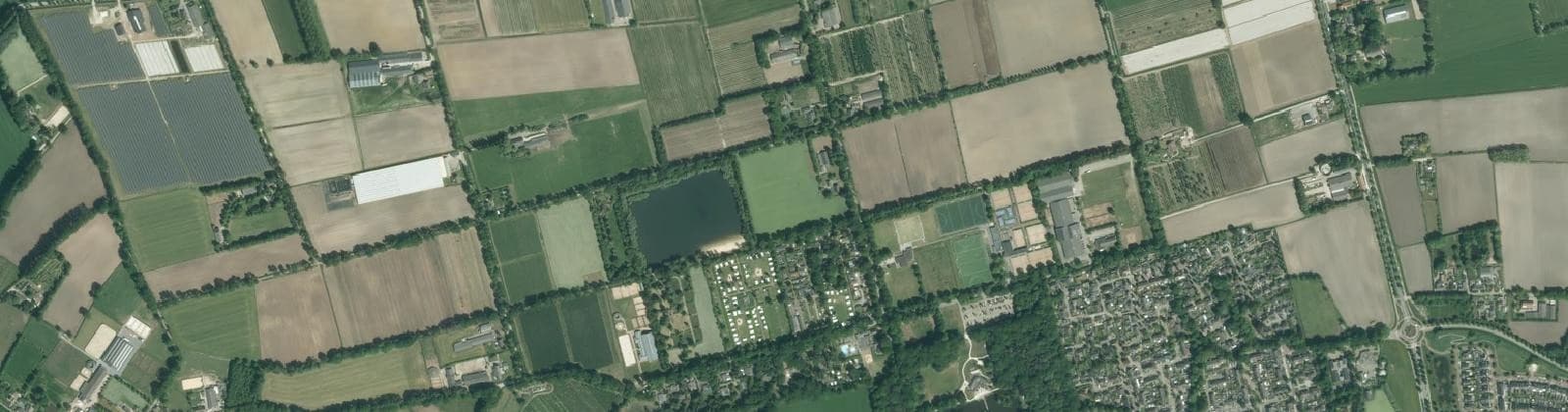 Luchtfoto van Buitengeb. Rijsingen en Schijndelse Heid
