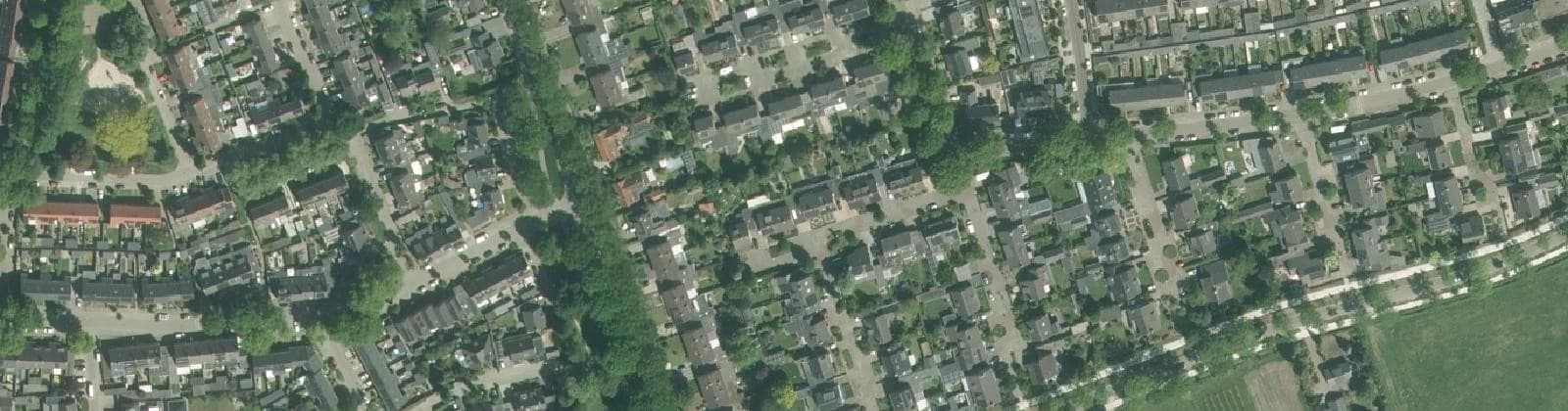 Luchtfoto van Cathalijne en Kinderbos