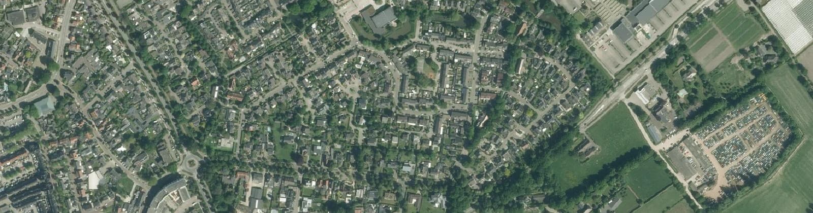 Luchtfoto van Laarbunders