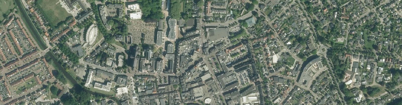 Luchtfoto van Veghel Centrum