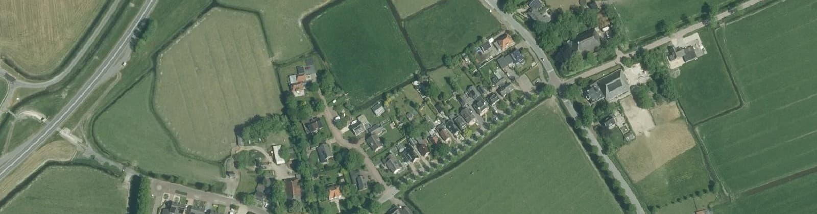 Luchtfoto van Boksum