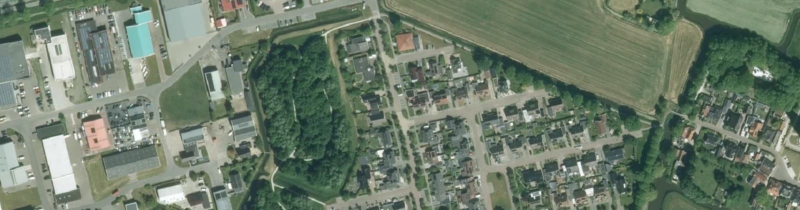 Luchtfoto van Dronryp West