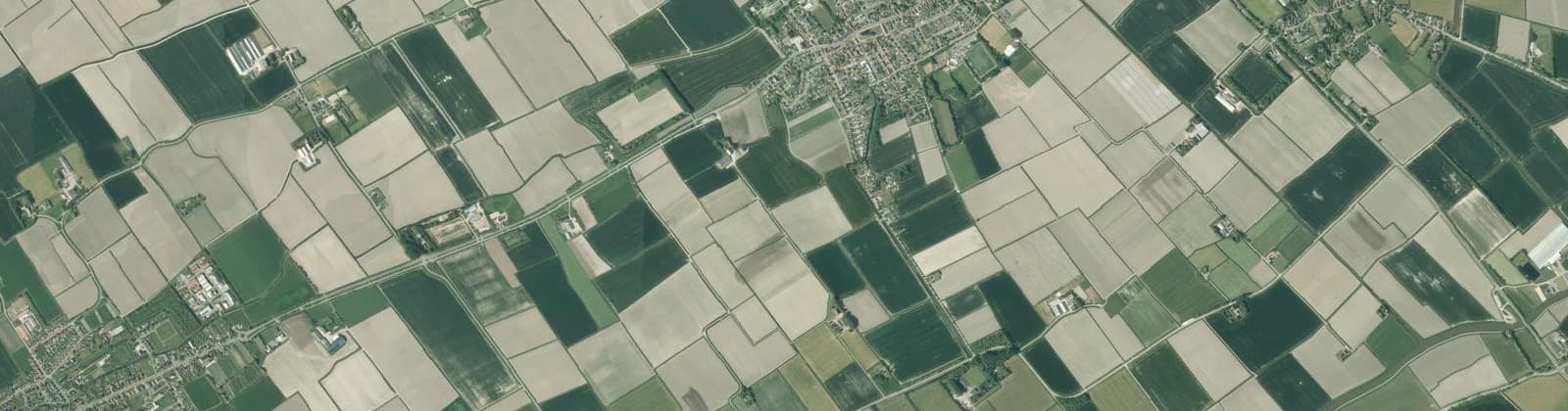 Luchtfoto van Buitengebied Minnertsga