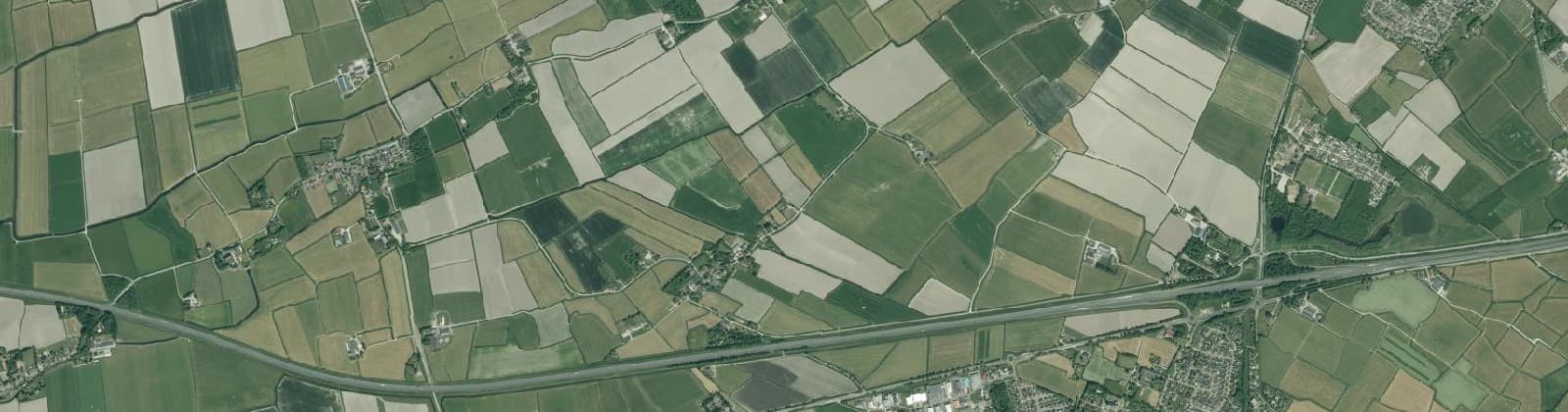 Luchtfoto van Skingen