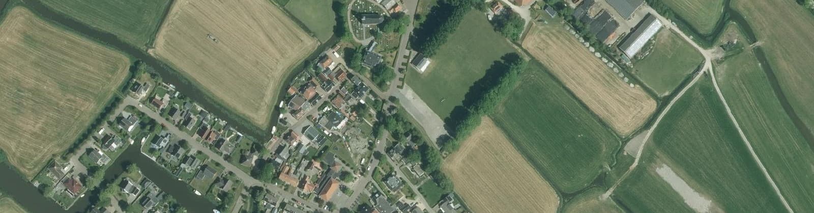 Luchtfoto van Wjelsryp