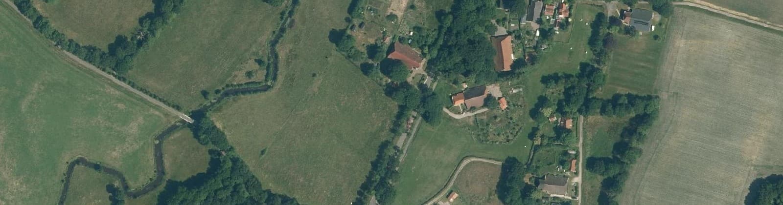 Luchtfoto van Laude