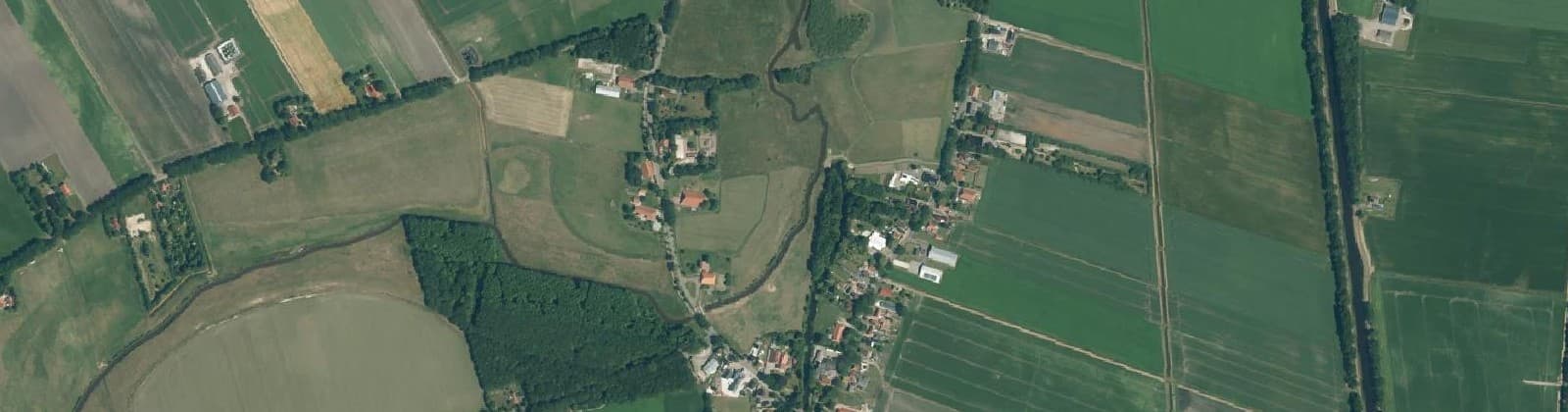 Luchtfoto van Jipsinghuizen en Plaggenborg