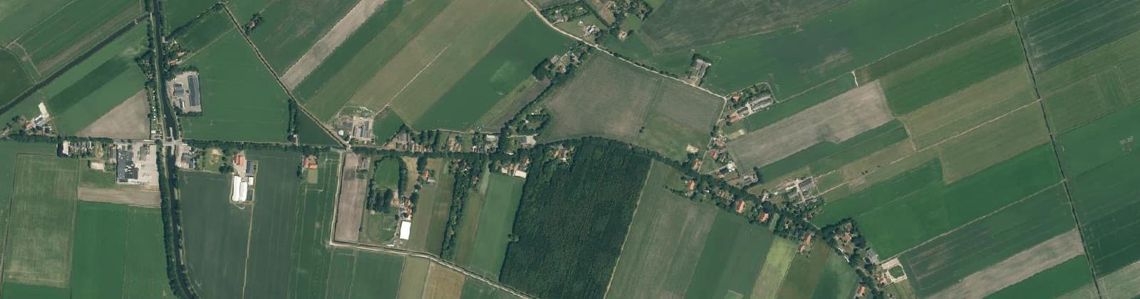 Luchtfoto van Stakenborg