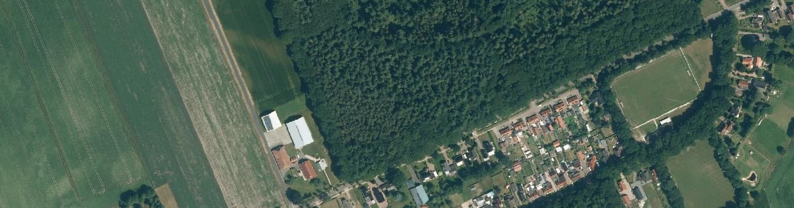 Luchtfoto van Jipsingboertange