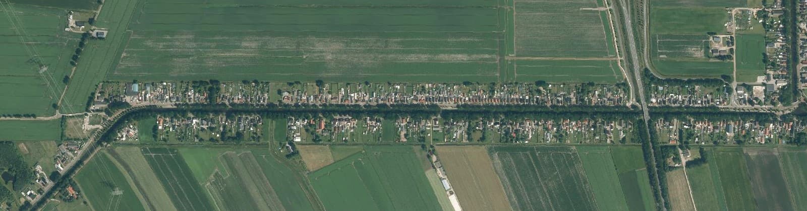 Luchtfoto van Ter Apel-West