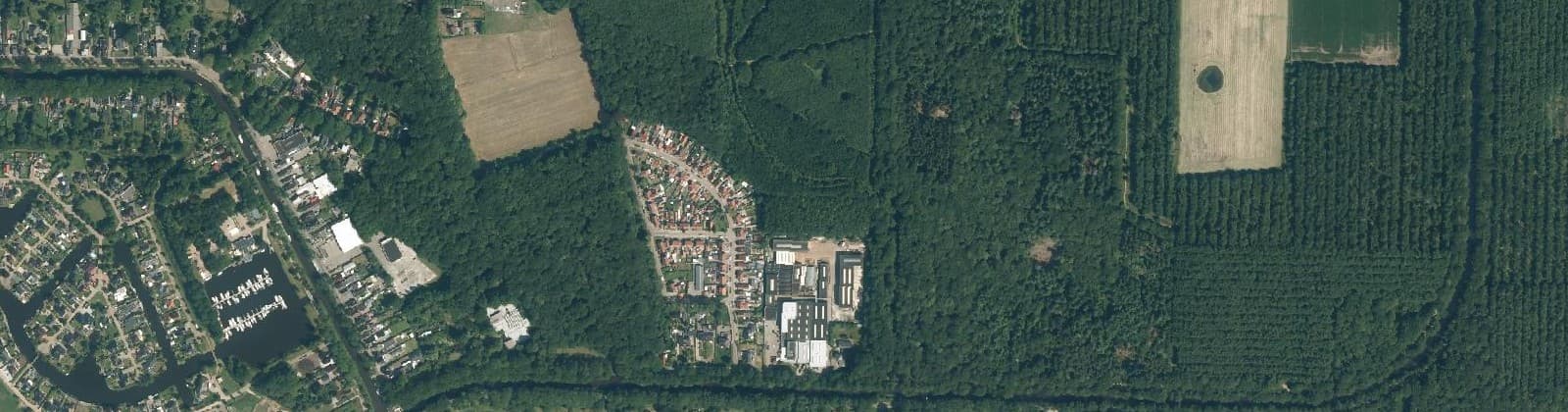 Luchtfoto van Agobuurt